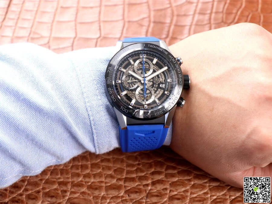 TAG Heuer Carrera CAR2A1T.FT6052 XF Factory 1:1 Best Edition Replica Watch Blue Strap